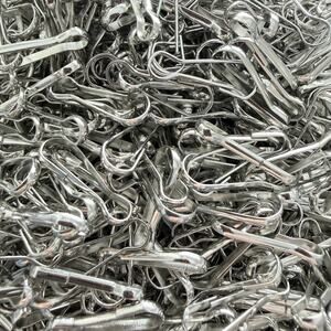 Lanyard Hooks, 5000 Pcs 17mm Spring Snap Clips Clasps for KeyChain, Lanyard Card